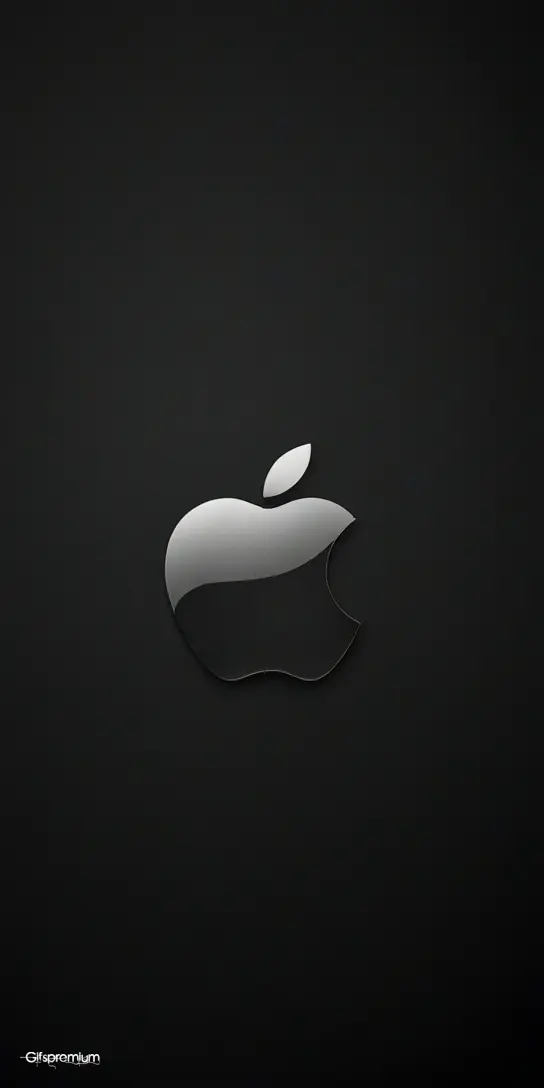 APPLE minimaliste 1 wallpaper phone 4K Gifspremium