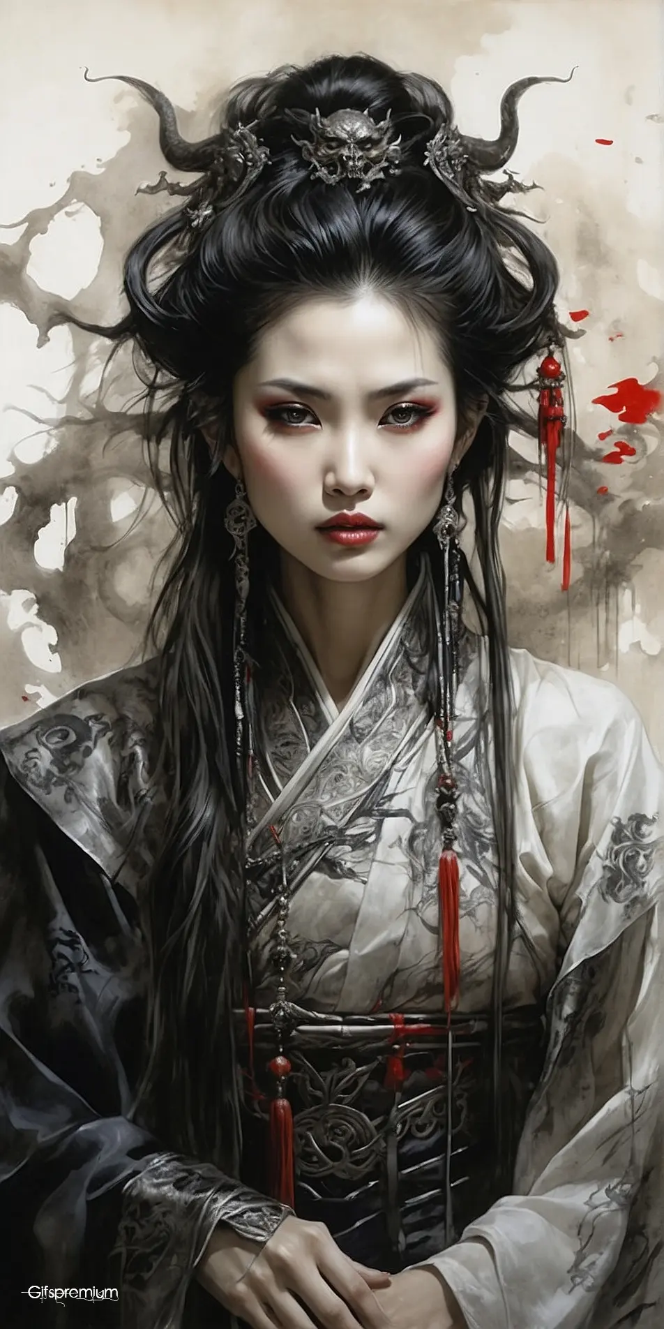 Chinese Vampire wallpaper phone 4K Gifspremium