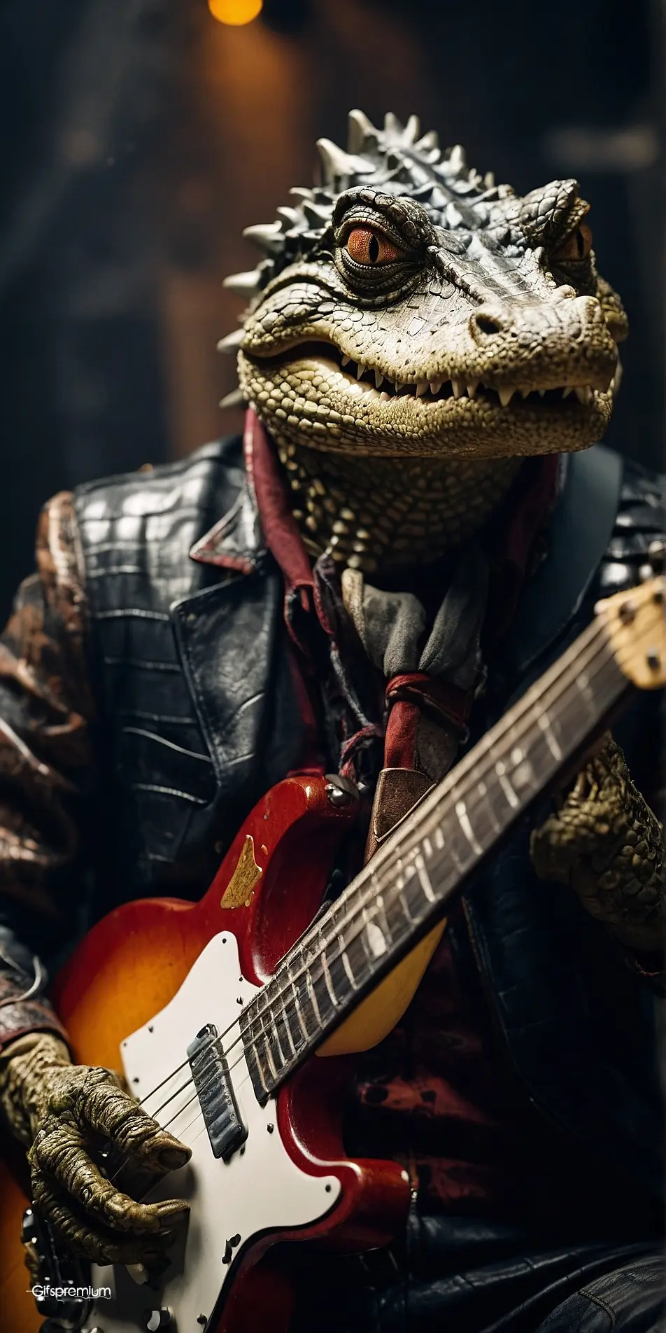 Crocodile rock2 wallpaper phone 4K Gifspremium