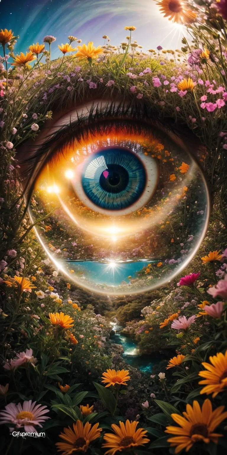 Eye garden 2 wallpaper phone 4K Gifspremium