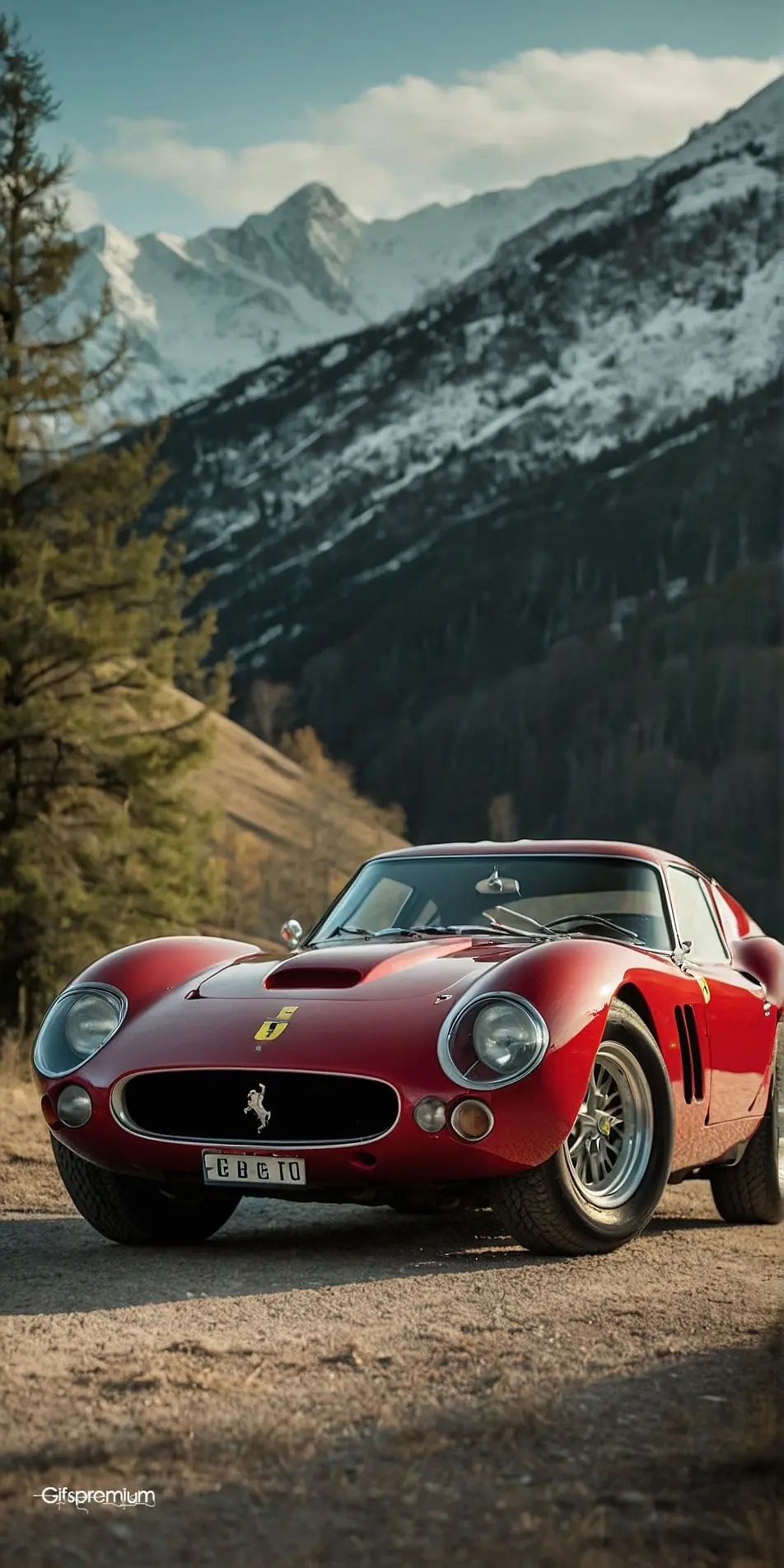 Ferrari 250 GTO wallpaper phone 4K Gifspremium