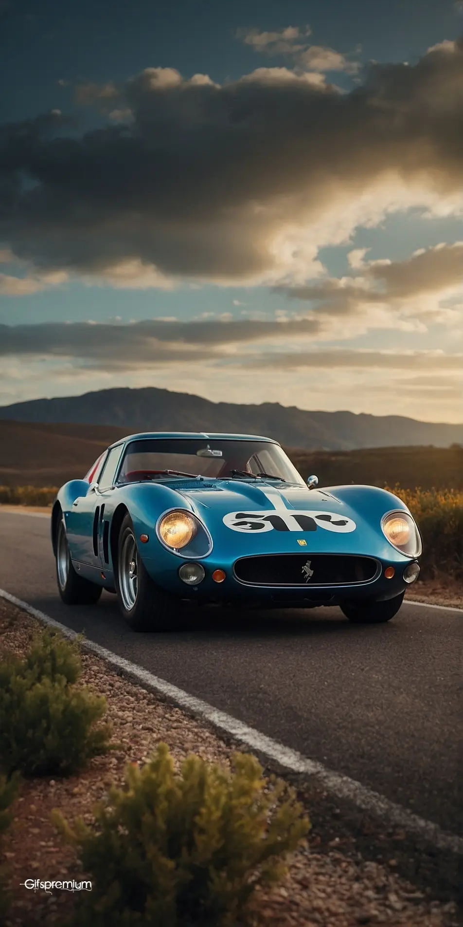 Ferrari 250 gto 1 wallpaper phone 4K Gifspremium