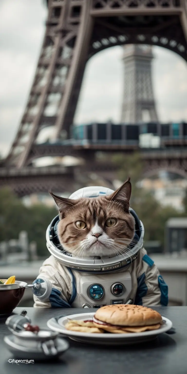 Grumpy cat astronaut wallpaper phone 4K Gifspremium