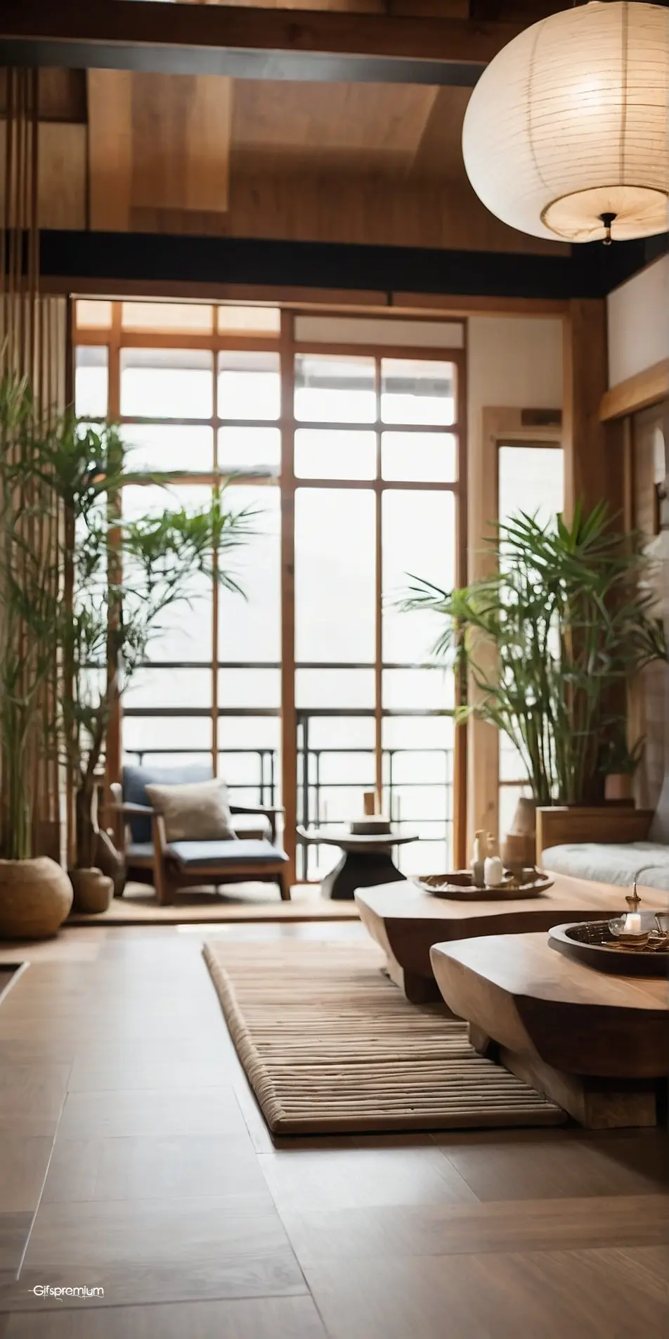 Interior Japanese 1 wallpaper phone 4K Gifspremium