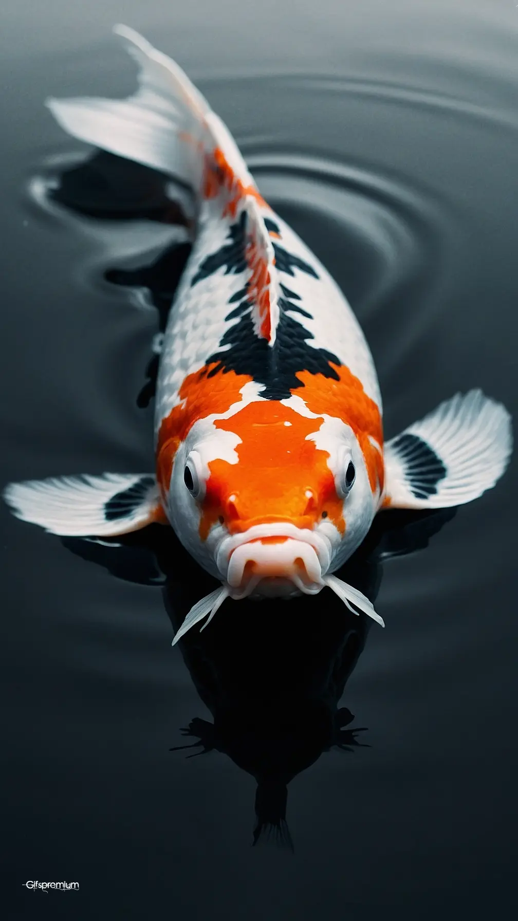 Koi fish 3 wallpaper phone 4K Gifspremium