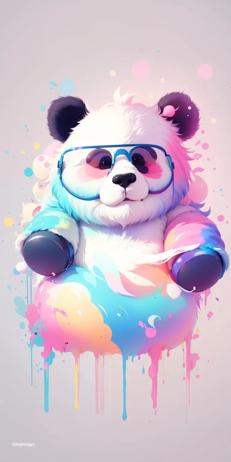 Panda fun 2 wallpaper phone 4K Gifspremium