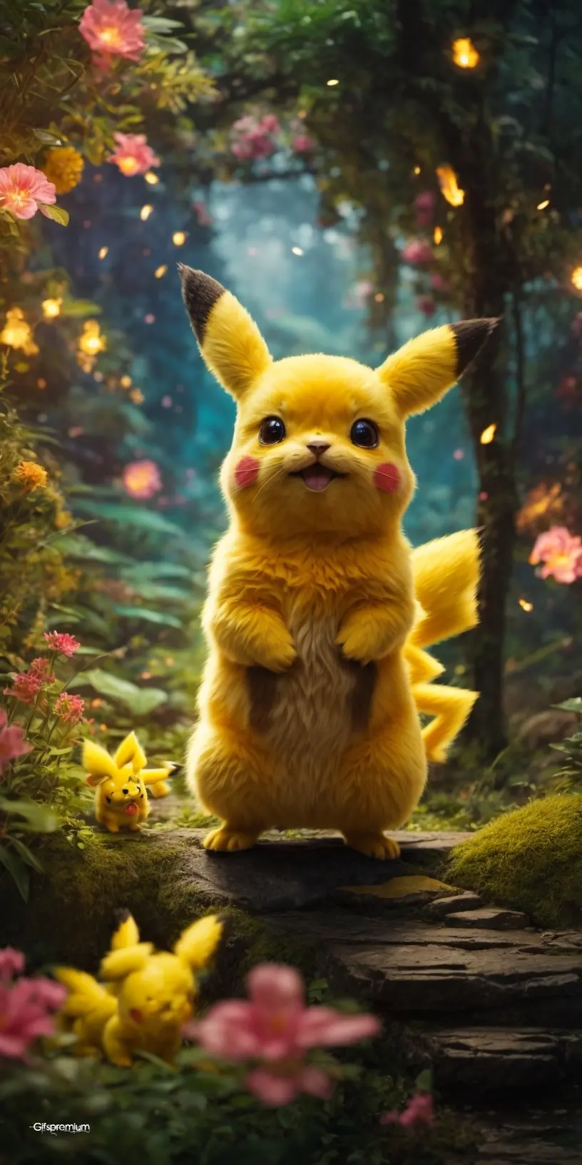 Picachu wallpaper phone 4K Gifspremium